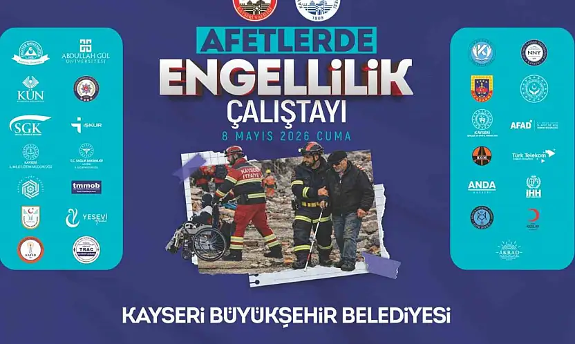 Büyükşehir ve valilik iş birliğinde afetlerde engellilik çalıştayı