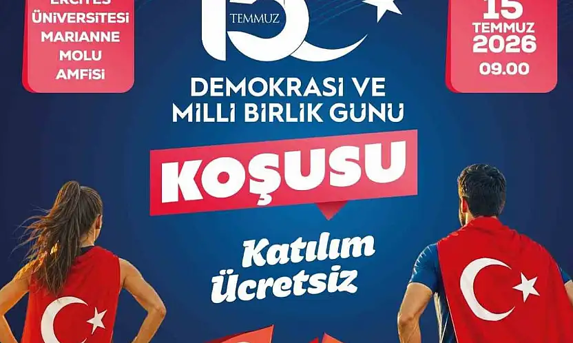 Büyükşehirden 15 Temmuz Demokrasi ve Milli Birlik Günü'ne anlamlı koşu