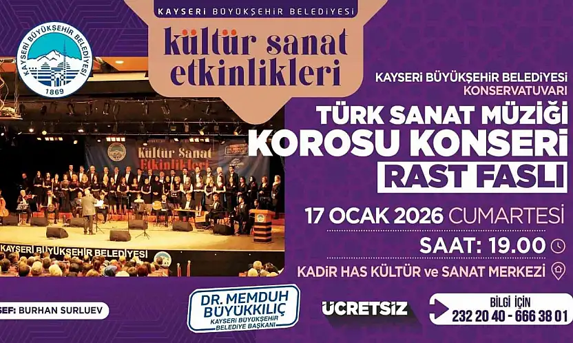 Büyükşehirden sanatseverlere rast faslı ziyafeti