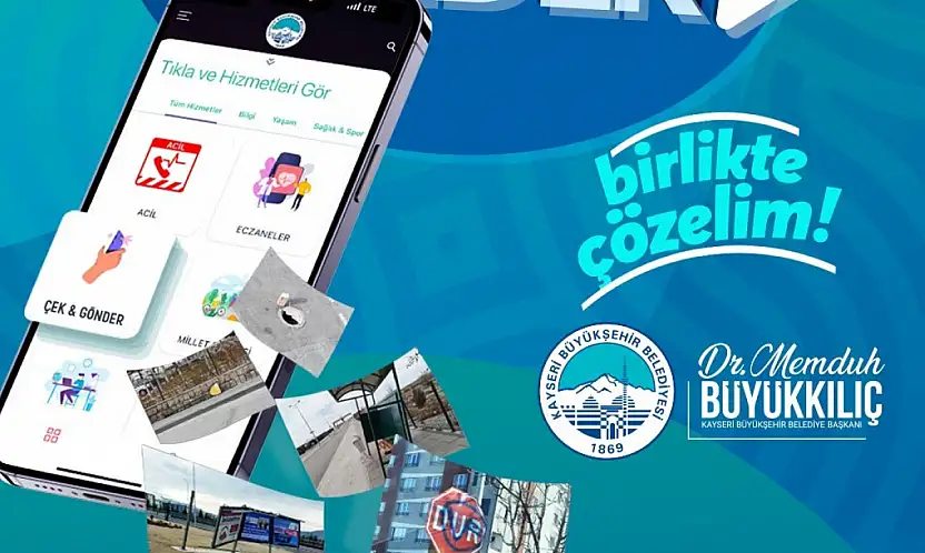 Çek, gönder uygulaması vatandaşın çözüm ortağı oldu