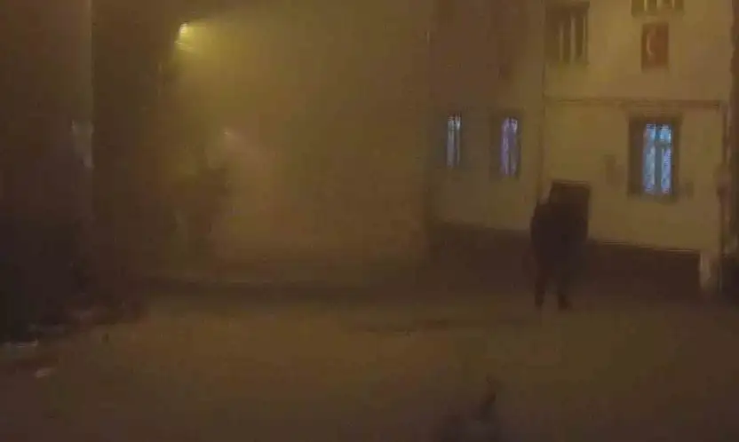 Develi'de yoğun sis etkili oldu