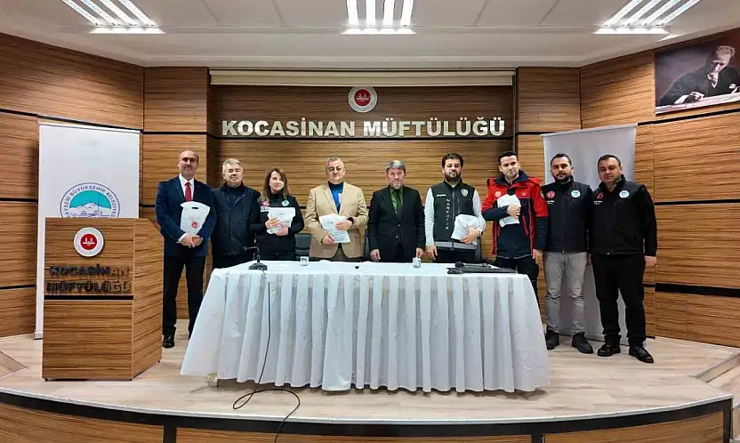 Din görevlilerine afet farkındalık ve bağımlılık eğitimi