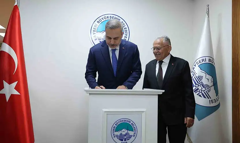 Dışişleri Bakanı Fidan Kayseri'de