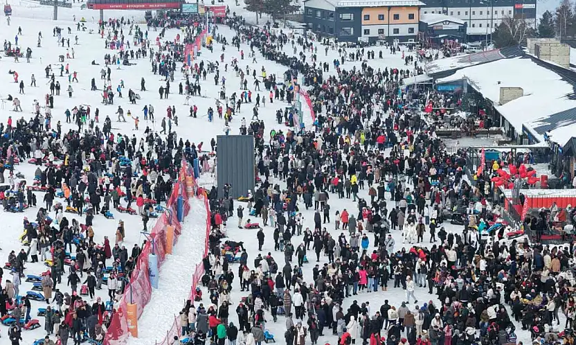 Erciyes her sene rekor kırıyor