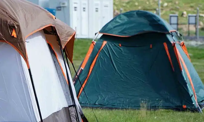Erciyes'te çadır ve kamp sezonu devam ediyor