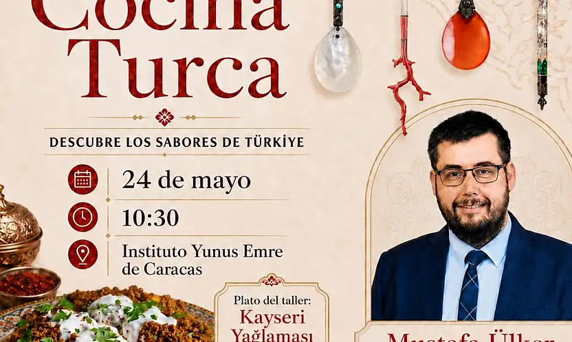 ERÜ Dr. Öğr. Üyesi Ülker, Venezuela'da Kayseri mutfağını tanıtacak