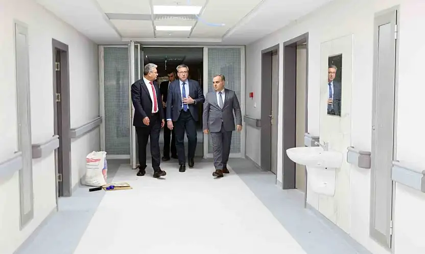 ERÜ Hastaneleri'nde yenileme çalışmaları devam ediyor