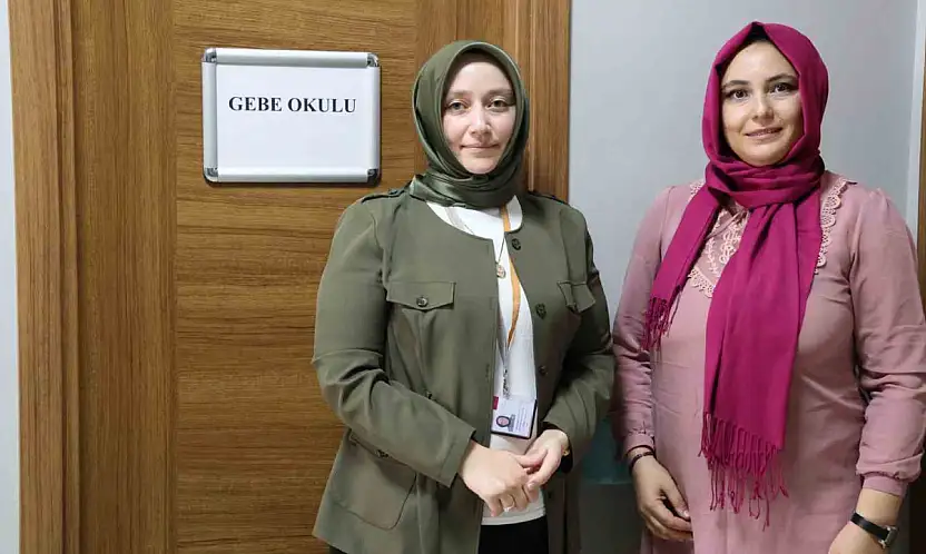 Gebe okullarında anne adaylarına 'süreç' eğitimi