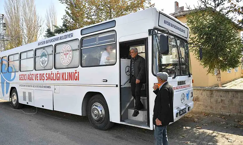 Gezici Ağız ve Diş Sağlığı Kliniği vatandaşın ayağına gidiyor