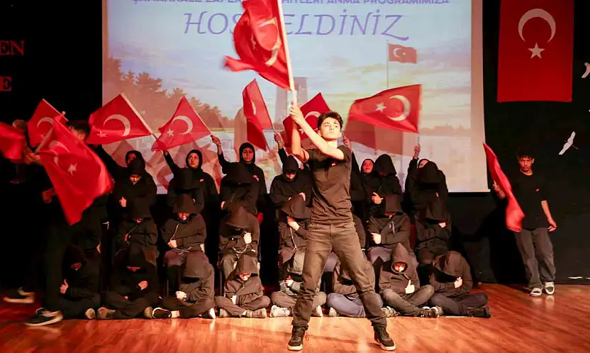 Hacılar'da Çanakkale ruhu coşkuyla anıldı