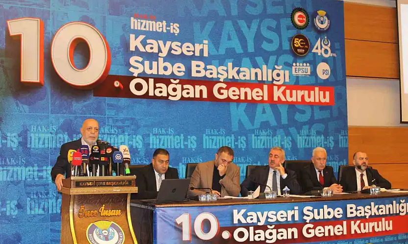 HAK-İŞ Konfederasyonu Genel Başkanı Arslan: 'Vergi sistemimizde ciddi bir sorun var'