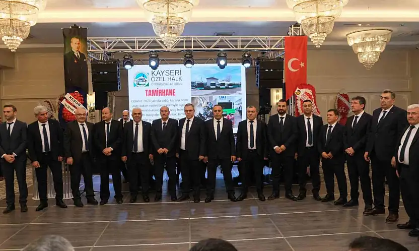 Halk Otobüsçüleri Odası'nda Hayrullah Şahin yeniden başkan seçildi