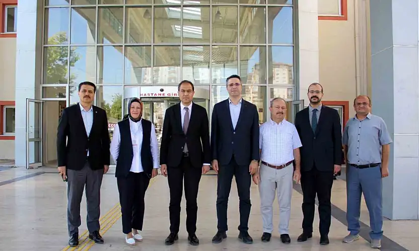 İl Sağlık Müdürü Erşan'dan Emel-Mehmet Tarman Kadın Doğum ve Kadın Hastalıkları Kliniği'ne ziyaret