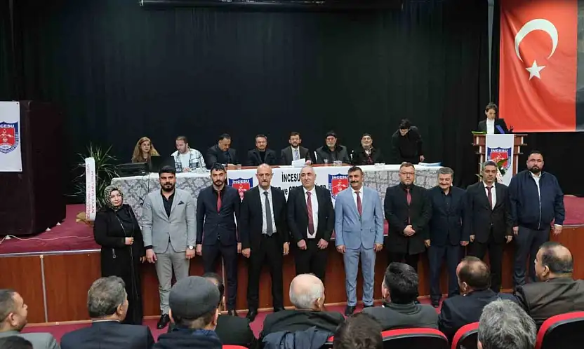 İncesu Şoförler ve Otomobilciler Odası'nda Büyüköz güven tazeledi