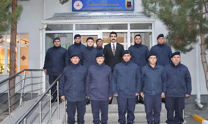 Kaymakam Eser kolluk kuvvetlerini ziyaret etti