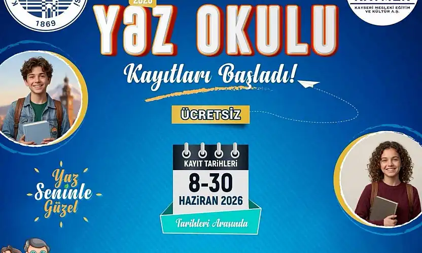 KAYMEK Yaz Okulu kayıtları başladı