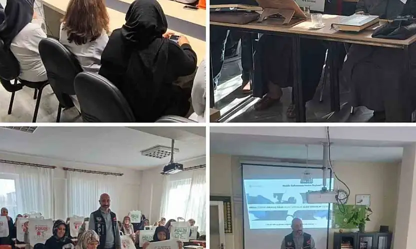 Kayseri 133 vatandaş uyuşturucu konusunda bilgilendirildi