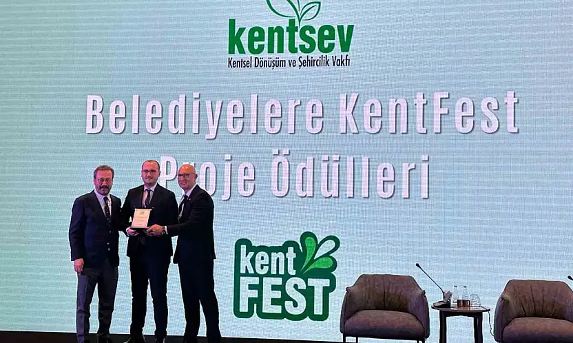 Kayseri Büyükşehir Belediyesi'ne 'En İyi Tarihi Alan Dönüşümü' ödülü
