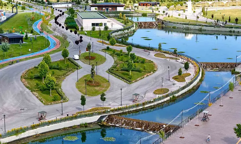 Kayseri çiçek bahçesine dönüşüyor