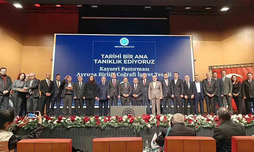 Kayseri'de 'pastırma' sevinci