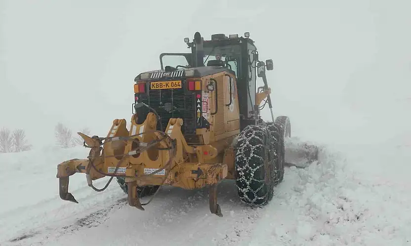 Kayseri'de 146 yol açıldı, 26 yol ise ulaşıma kapalı