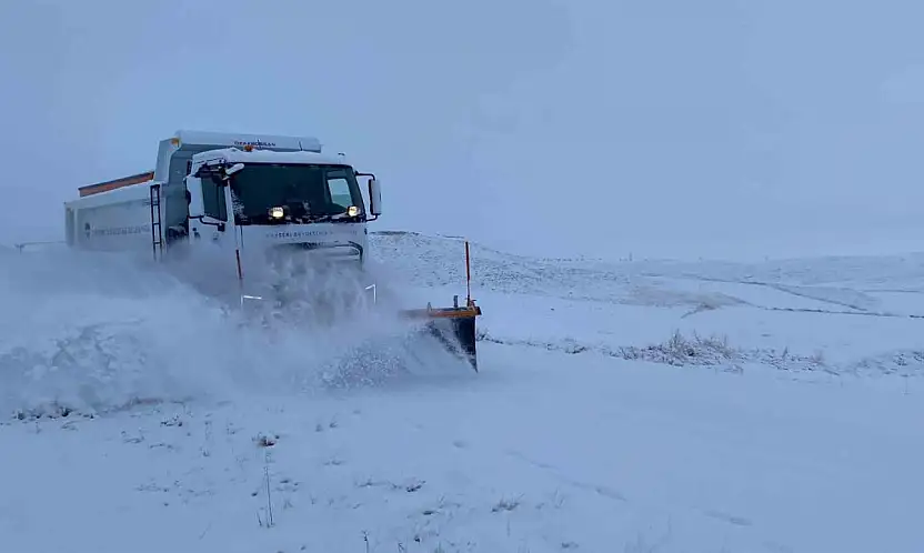 Kayseri'de 149 mahalleye ulaşım kapalı