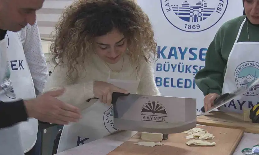 Kayseri'de AB'den Coğrafi İşaret Tescili alan pastırmaya ilgi büyüyor