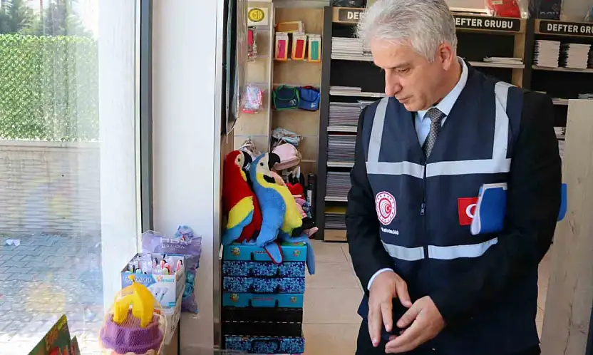 Kayseri'de kırtasiyelerde denetimler artırıldı