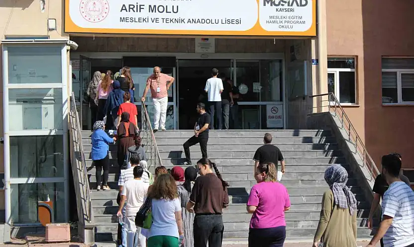Kayseri'de KPSS heyecanı