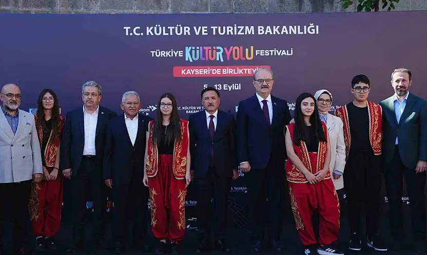 Kayseri'de Kültür Yolu heyecanı başladı