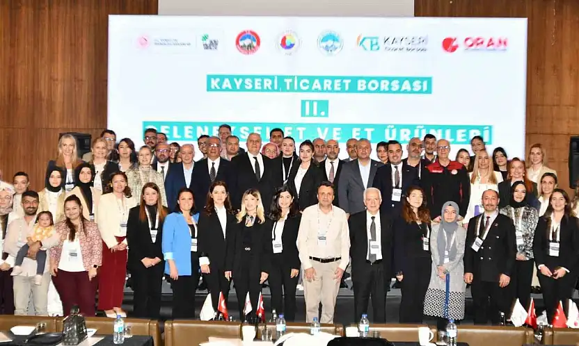 Kayseri'de masaya yatırıldı Türk Gıda Kodeksi'nde karşılık buldu