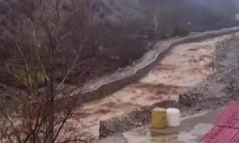 Kayseri'de sağanak sele neden oldu