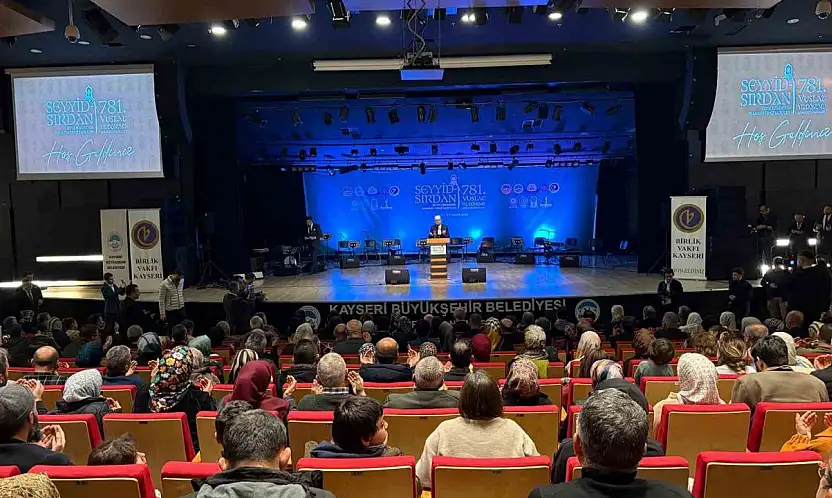 Kayseri'de Tasavvuf Konseri ve Sema Mukabelesi'ne yoğun ilgi