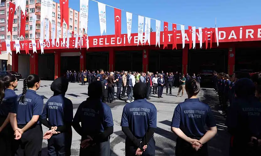Kayseri İtfaiyesi 2025 yılında 11 bin olaya müdahale etti