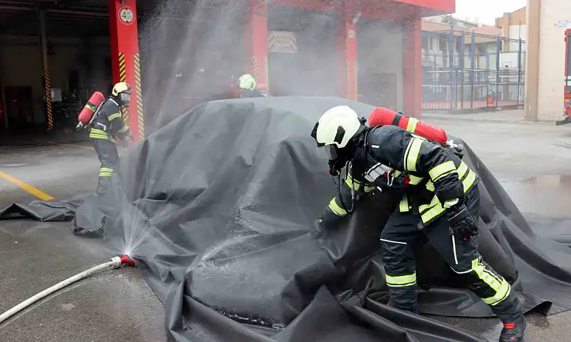 Kayseri itfaiyesi elektrikli araç yangınları için teyakkuzda