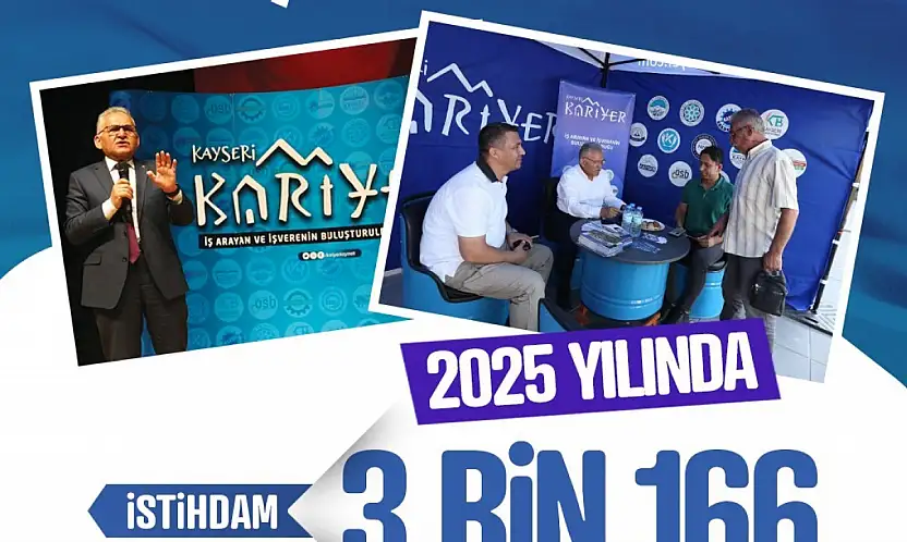 Kayseri Kariyer'den 1 yılda 3 bini aşkın kişiye umut