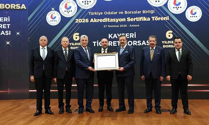 Kayseri Ticaret Borsası'ndan büyük başarı