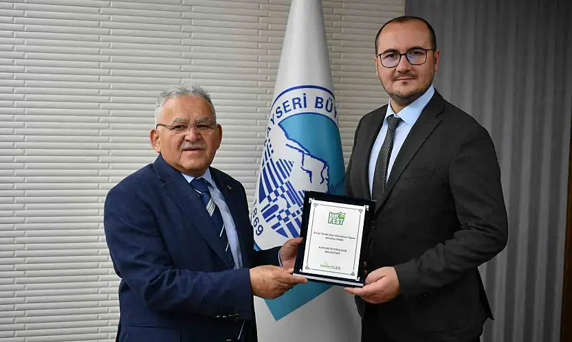 Kayseri'ye 'En iyi Tarihi Alan Dönüşümü Yapan Belediye ödülü