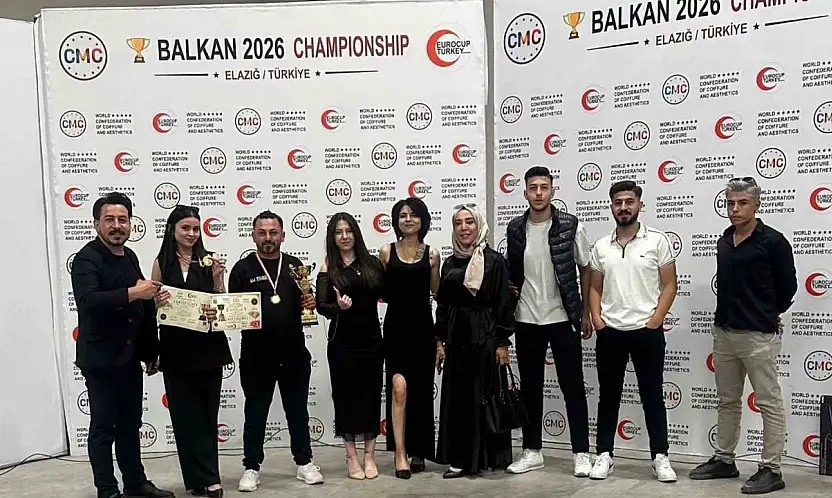 Kayserili kuaförden Balkanlar Kuaförler Turnuvası'nda büyük başarı