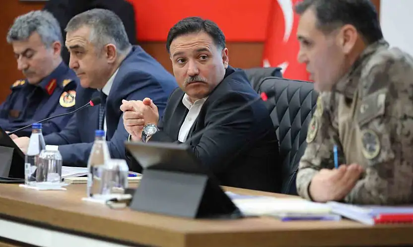 Kent Güvenlik Danışma Kurulu Vali Çiçek başkanlığında toplandı