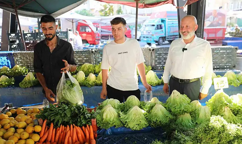Kocasinan Zabıtasından pazarlarda sıkı denetim
