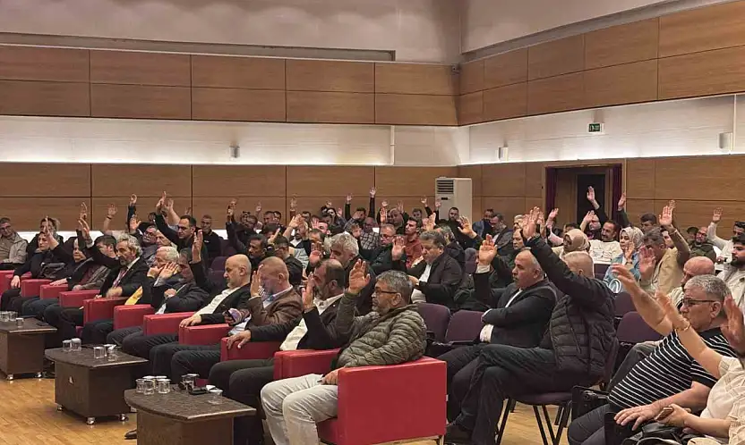 Kooperatif Başkanı Kösedağ: '323 dönümlük bir araziyle ilgili müracaatımızın yüzde 50'si tamamlandı'