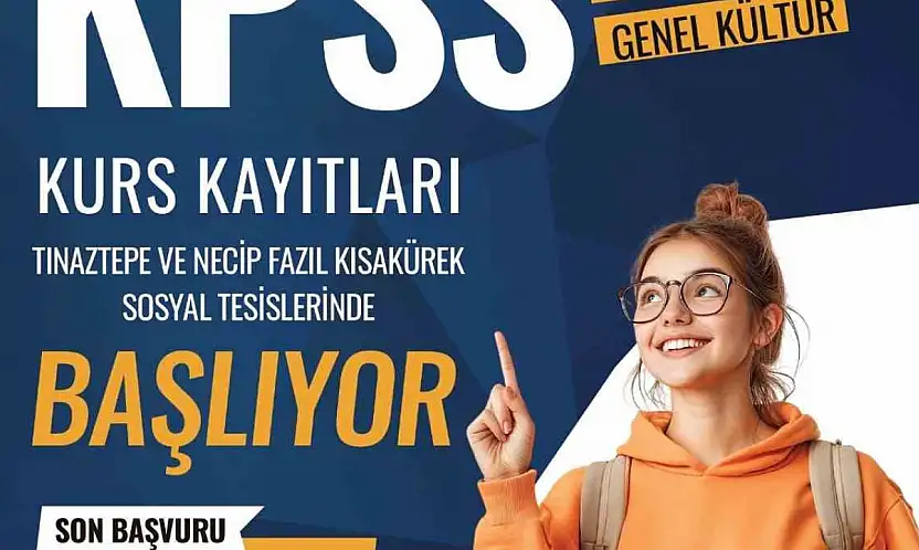 KPSS'ye hazırlık kursu başlıyor