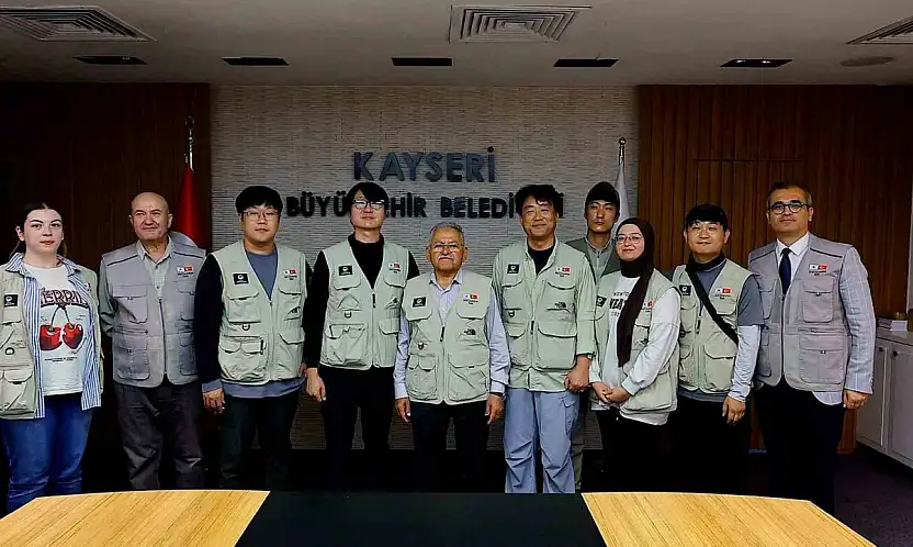 Kültepe'te uluslararası ilgi: Başkan Büyükkılıç Güney Kore heyetini kabul etti