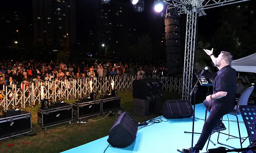 Melikgazi, mahalle konserlerine devam ediyor
