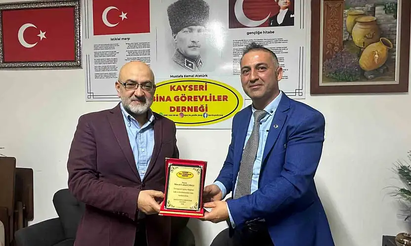 Milletvekili Cıngı, bina görevlileri ile bir araya geldi