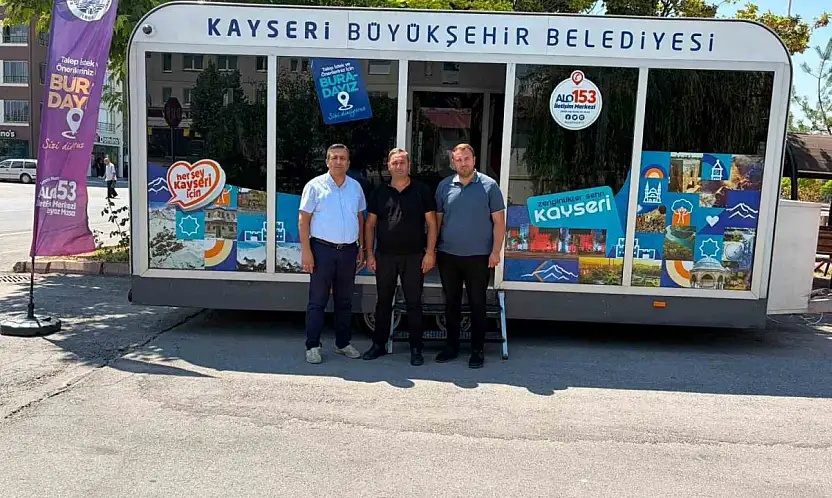 Mobil Beyaz Masa vatandaşın taleplerini dinliyor