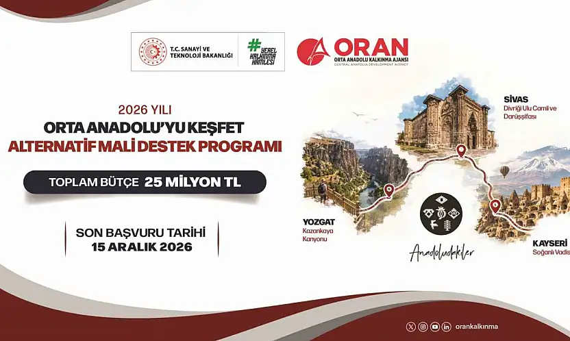 ORAN'dan Bölge Turizmine 25 milyon liralık destek