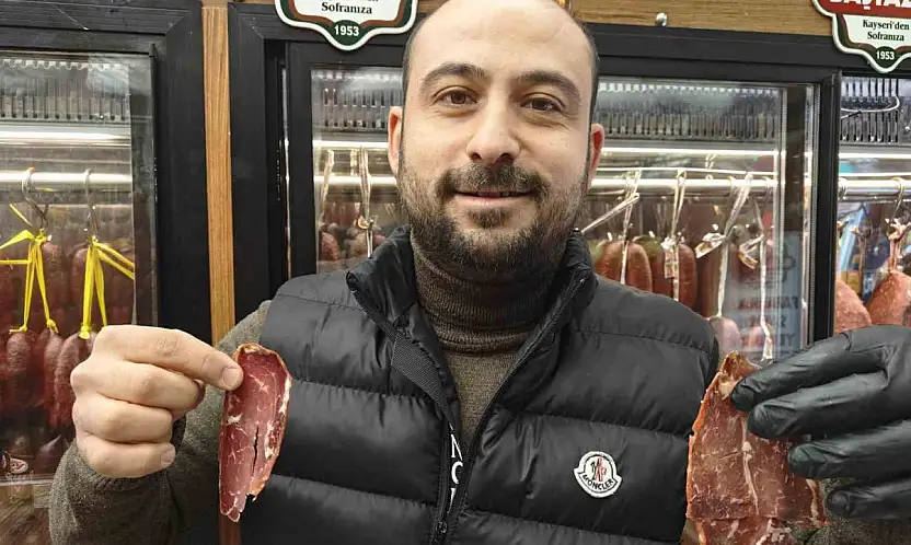 Pastırmanın kilosu raflarda 2 bin TL