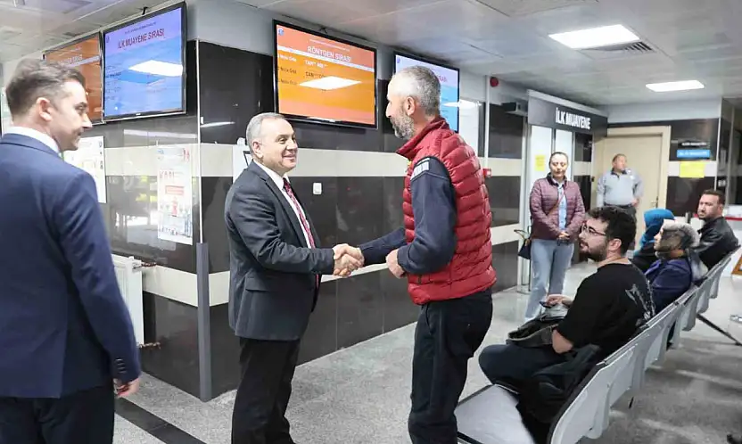 Rektör Altun'dan Diş Hekimliği Fakültesi'ne ziyaret